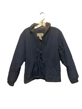 L.L.Bean Dark Navy Full-Zip Outdoor Jacket